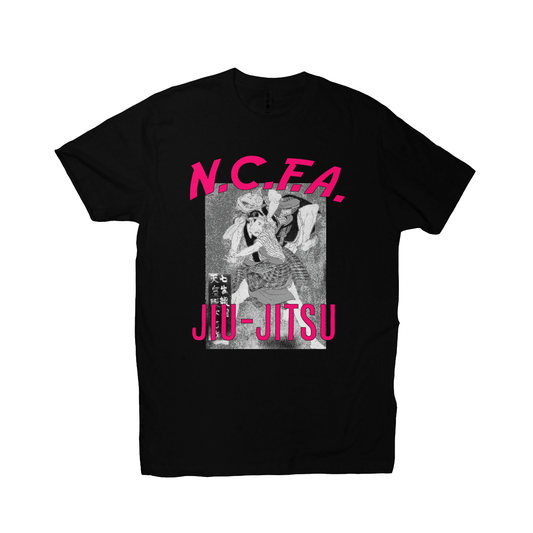 BJJ Samurai Pink Tee