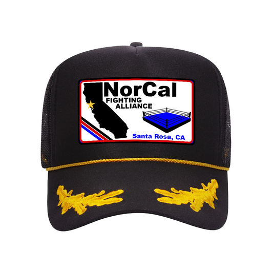 Gold Leaf Crown Trucker Hat