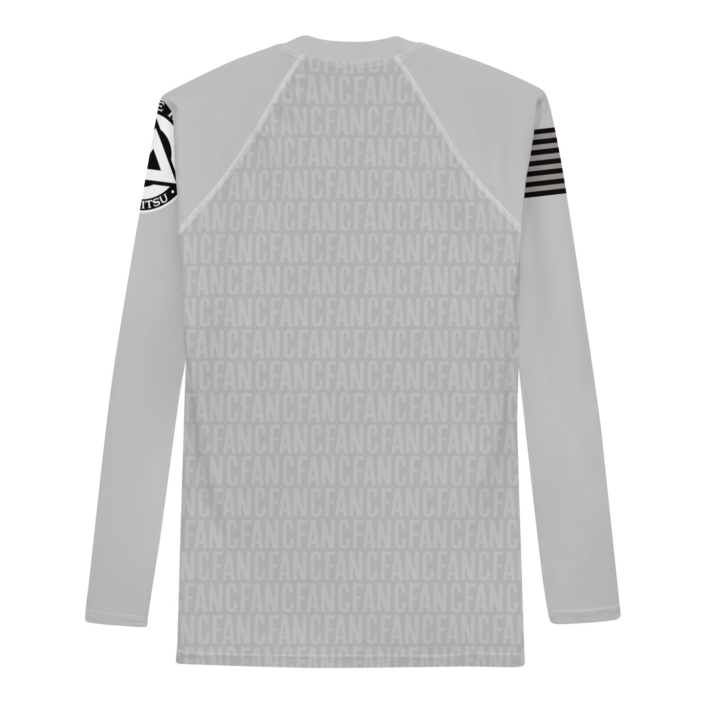 NCFA Rash Guard Silver (Runs Big)