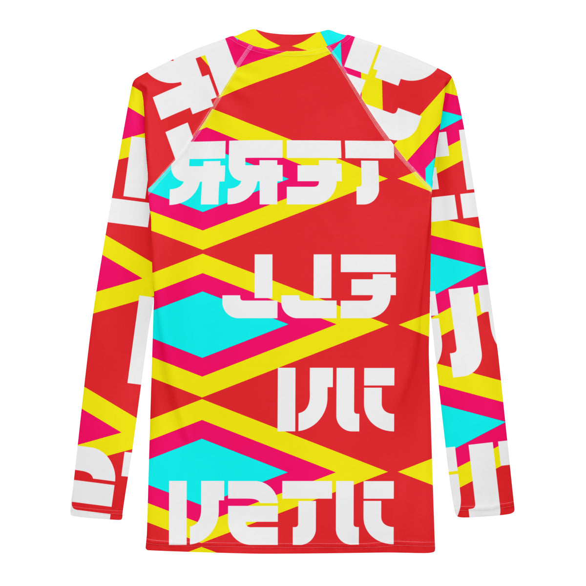 Terrell Red Diamond Rash Guard