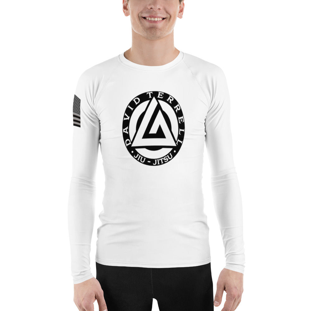 OG White Rash Guard (RUNS BIG!)