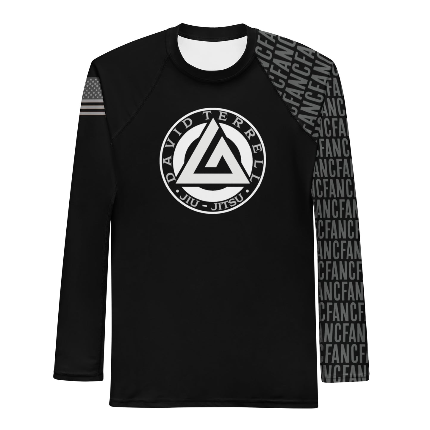 NCFA Rash Guard Black (Runs Big)