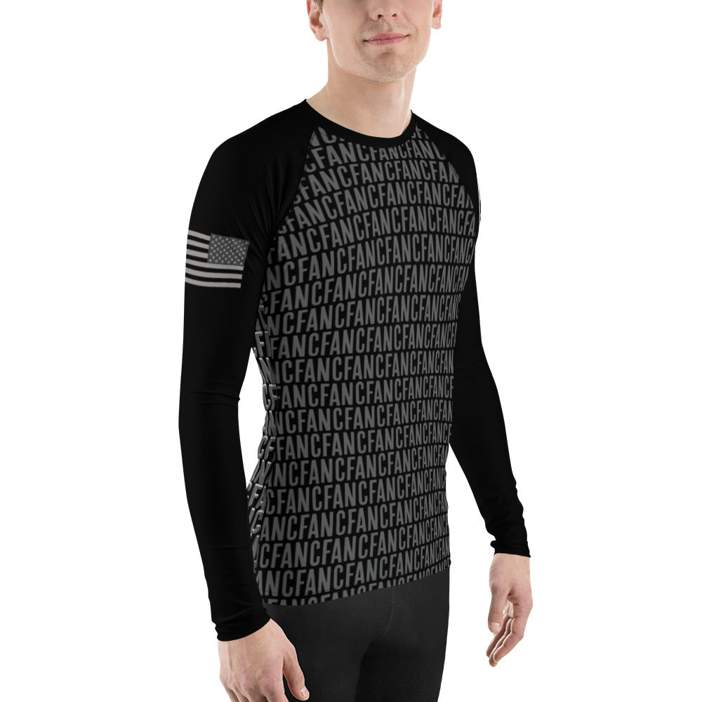 NCFA Rash Guard Black (Runs Big)