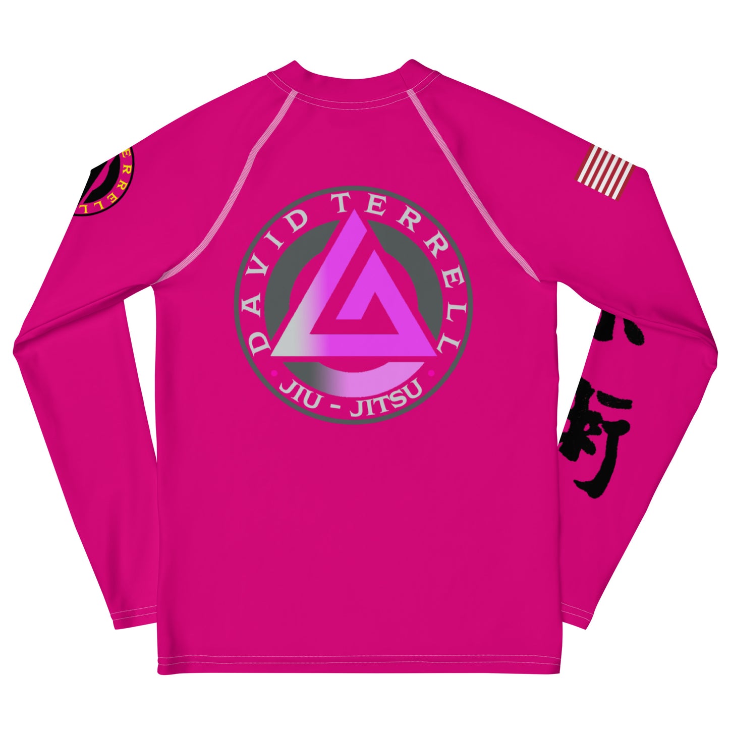 NCFA Chain Youth Rash Guard Pink