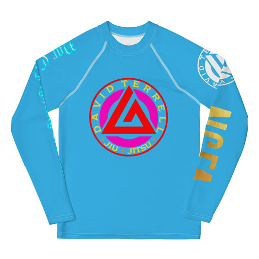 Youth Rash Guard Blue