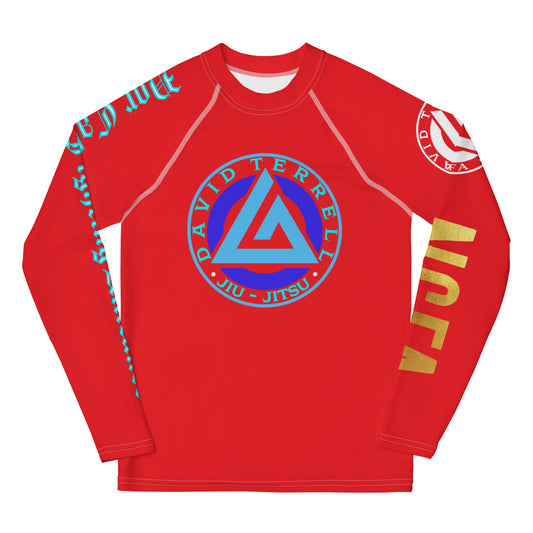 Youth Rash Guard Red